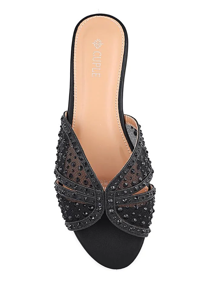 Cuple Women Flat Slide Sandals